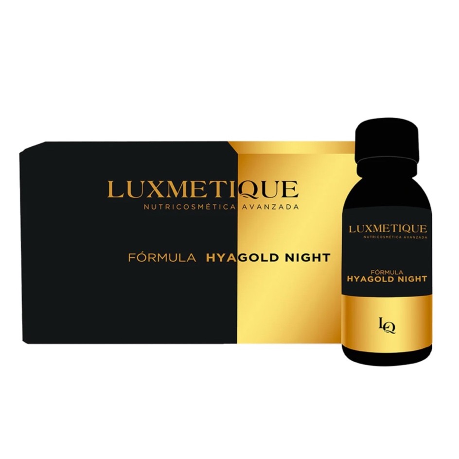 Luxmetique Hyagold Night, 15 frascos para injetáveis