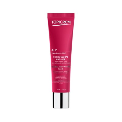 Topicrem AH3 Global Anti-Aging Fluid, 40ml.