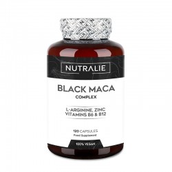 Complexo de maca preta Nutralie, 120 cápsulas