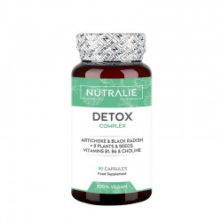 Complexo detox Nutralie, 90 cápsulas