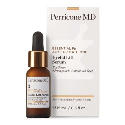 Soro de elevação das pálpebras com acil-glutationa Essential fx da Perricone MD, 15 ml.