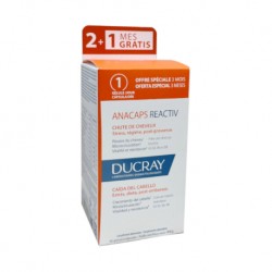 Ducray Anacaps Reactiv, 3x30 Cápsulas