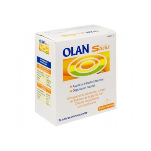 Olan 24 sobres sabor naranja