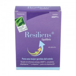 100% Natural Resiliens Balance, 60 Cápsulas