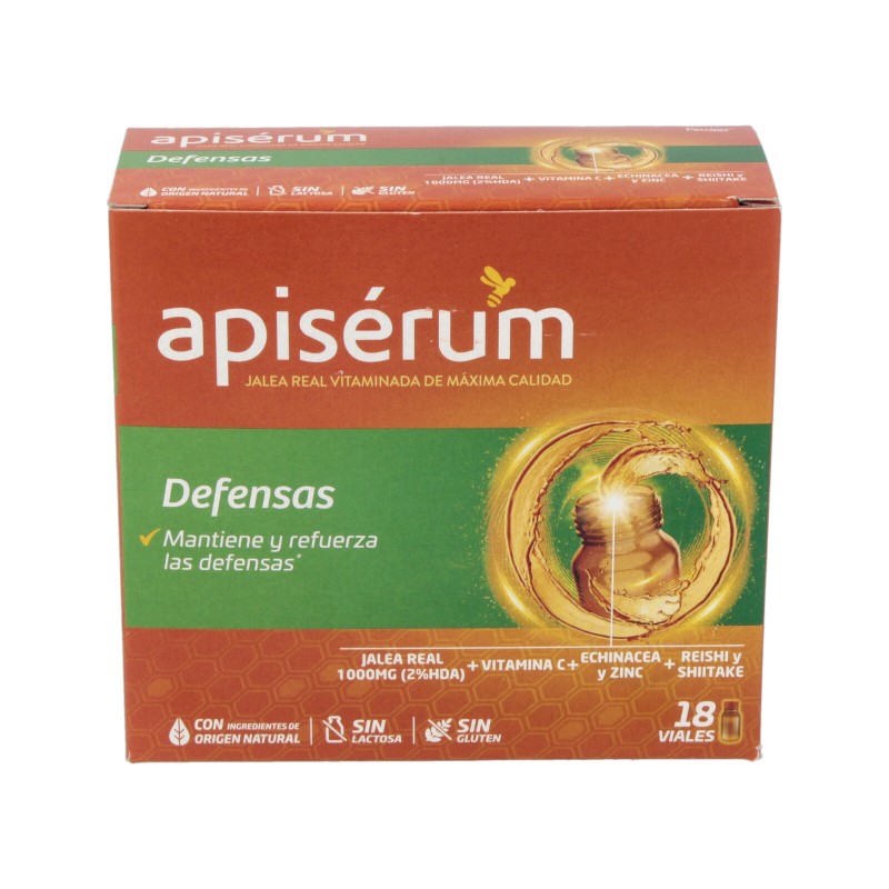 Apiserum Defenses, 18 frascos.