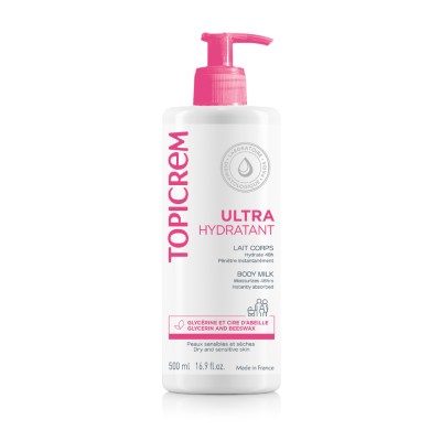 Topicrem Leite Corporal Ultra-Hidratante, 500 ml