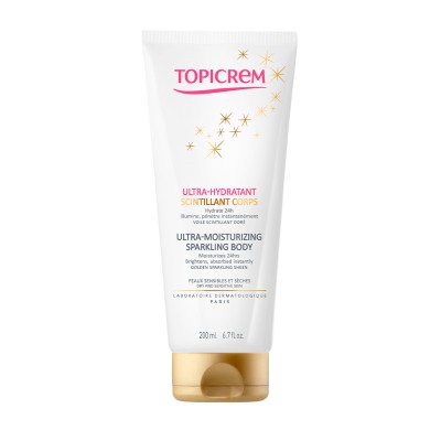 Topicrem Golden Glow Creme Ultra Hidratante, 200ml.