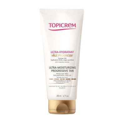 Topicrem Ultra-Hidratante Bronzeamento Progressivo, 200 ml