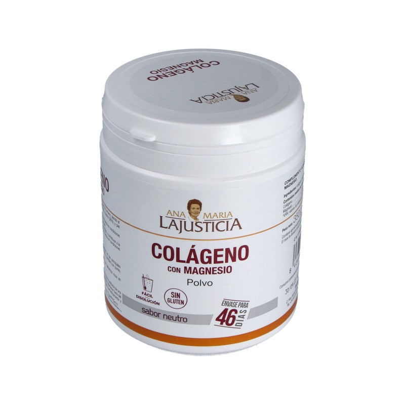 Ana María Lajusticia Colágeno com Mg + Vit. C Sabor morango 350 gr Pó