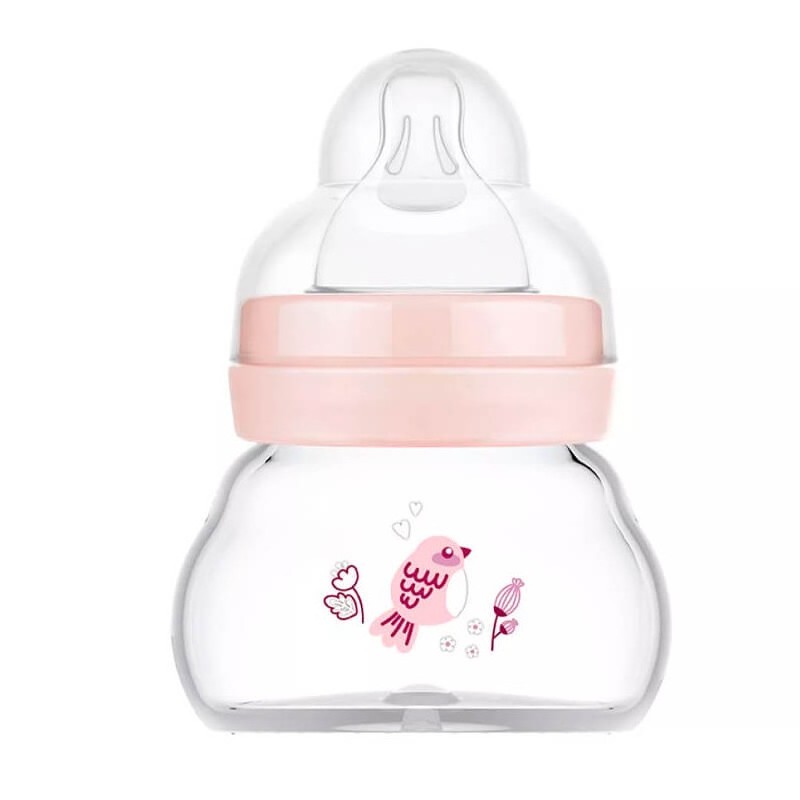 MAM Biberon Feel Good Cristal Rosa 90 ml