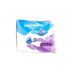 Sabanindas Bed Protector 80x180, 20 unidades