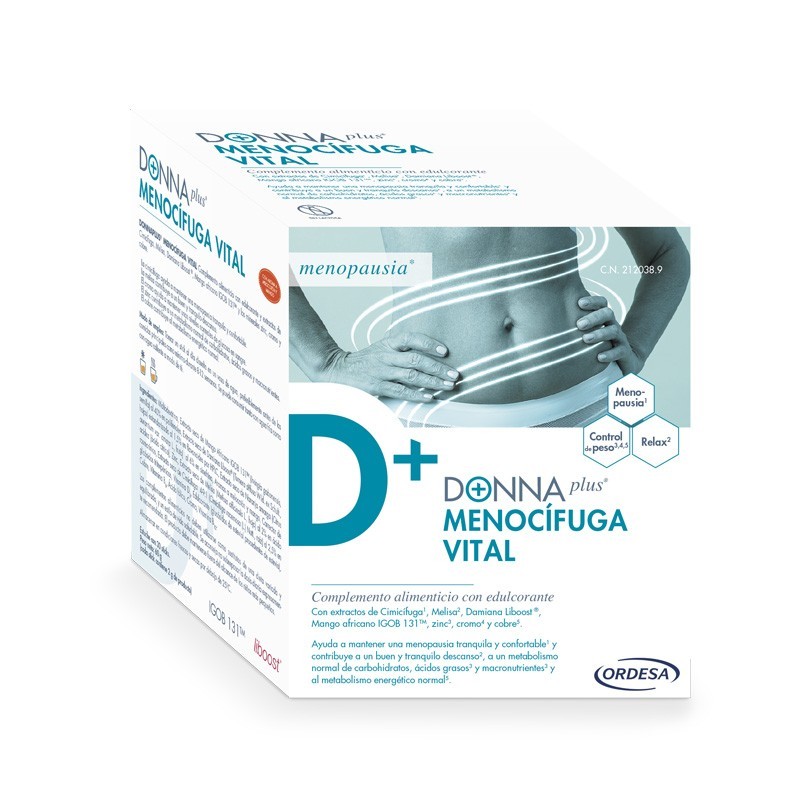 DONNAPLUS MENOCIFUGA VITAL 30 PALITOS 2 G