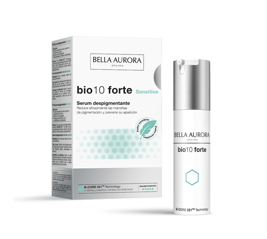 Bella Aurora BIO 10 forte despigmentante sérum sensível, 30 ml