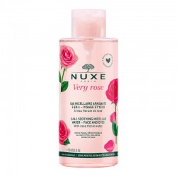 Água micelar calmante 3 em 1 Very Rose da Nuxe, 750 ml