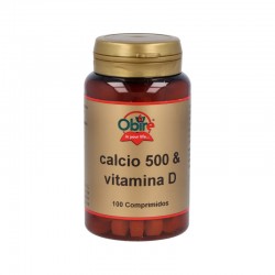 Obire Calcio 500 mg + Vit. D, 100 Compr.