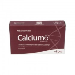Vitae Cálcio 6, 60 comp.