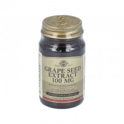Solgar Extrato de semente de uva 100 mg, 30 cápsulas vegetais.