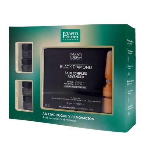 Martiderm Black Diamond Skin Complexo +, 30 Ampollas Martiderm Black Diamond Skin Complexo +, 30 Ampollas