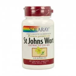 Solaray St. John's Wort, 60 cápsulas vegetais