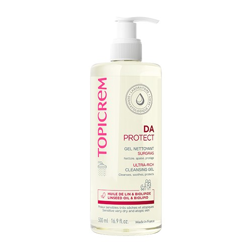 Topicrem DA Gel de Limpeza Lubrificante 500ml