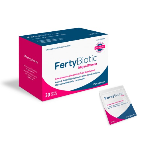 FertyBiotic Women, 30 sachês.