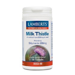 Lamberts Cardo de leite 6.250 mg, 90 comprimidos.