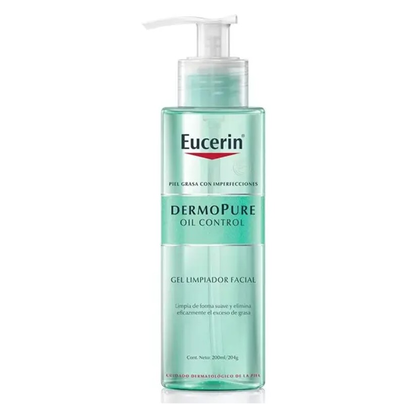 Eucerin Dermopure Oil Control Gel de Limpeza Facial 200 ml