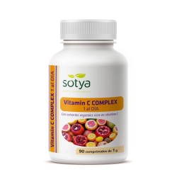 Sotya Vitamin C Complex por dia, 90 comprimidos.