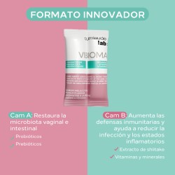 Cumlaude Vibioma sabor melocotón, 14 sobres