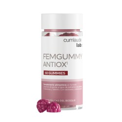 Cumlaude Femgummy Antiox Sabor Frutas del Bosque, 60 gummies