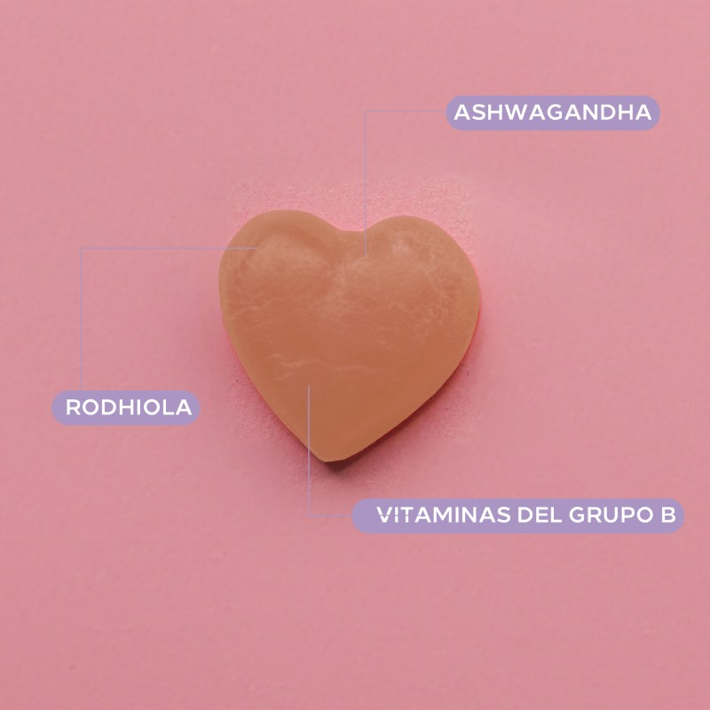 Cumlaude Femgummy Calm&Mood Sabor Naranja, 60 gummies