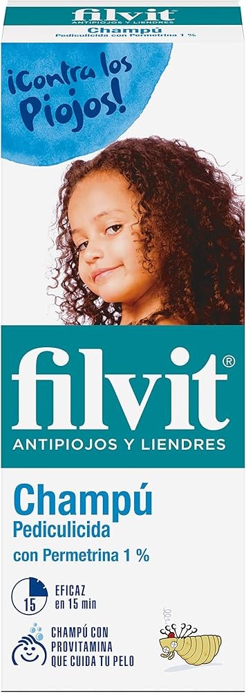 Shampoo Antiparasitário Filvit-P, 100ml.