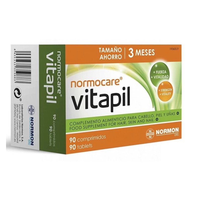 Normocare Vitapil, 90 comprimidos