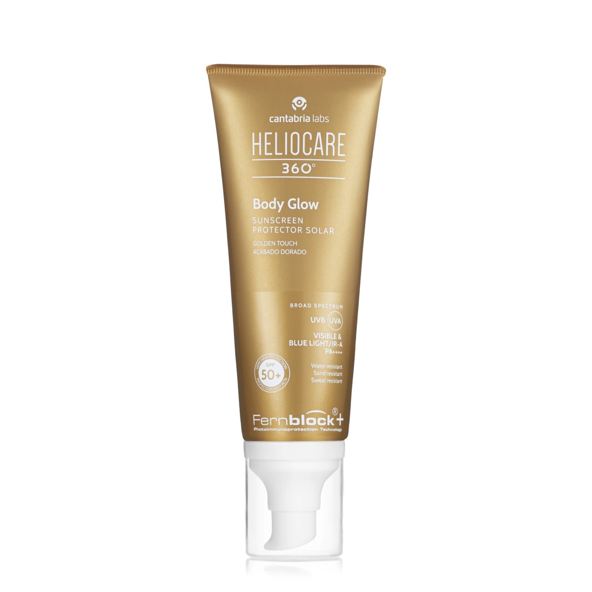 Heliocare 360º Body Glow protector solar SPF50+, 100 ml 