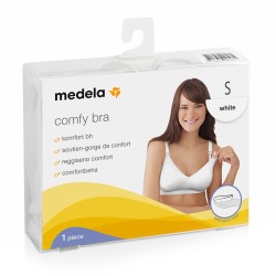Medela Comfy Bra Gravidez & Sutiã de Amamentação Branco, 1 unidade