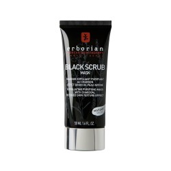 Erborian máscara esfoliante preta scrub, 50 ml.