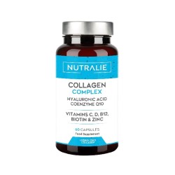 Complexo de colágeno marinho Nutralie, 60 cápsulas