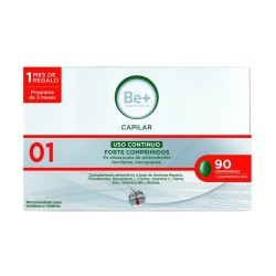 BE+capilar Anti-Queda Uso Contínuo Forte, 90 comprimidos