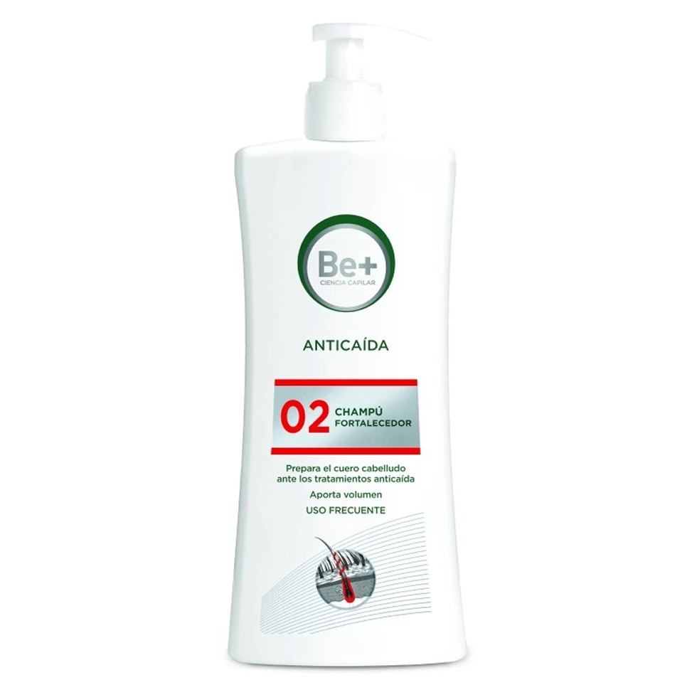 BE+ Anti-Queda Shampoo Fortalecedor, 250ml