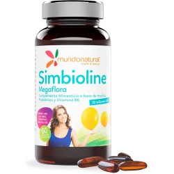 Mundo Natural Simbioline Barriga Plana, 60 cápsulas