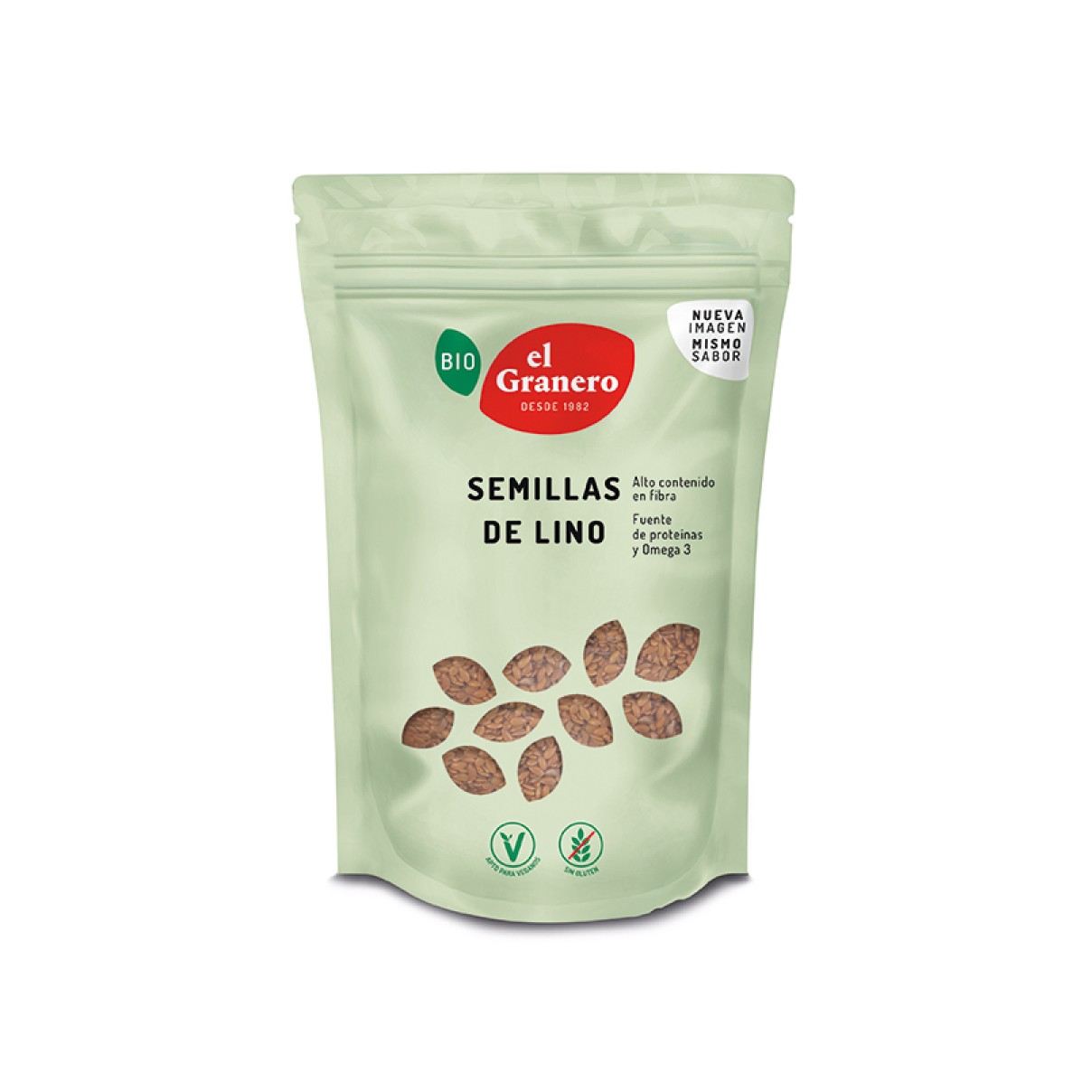 As sementes de linho Integral Celeiro , 500 g