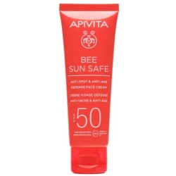 Apivita Bee Sun Safe Anti-Spot & Anti-Age FPS50, 50 ml