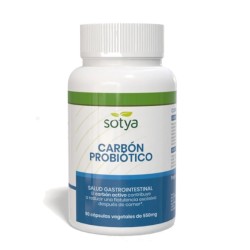 Sotya Carvão Ativado com Probiótico, 90 cápsulas.