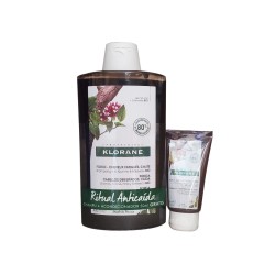Pacote Klorane Ritual anti-queda Champô 400ml + Condicionador 50ml