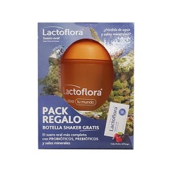 Pacote de Presente Lactoflora Soro Oral, 6 envelopes + Agitador grátis