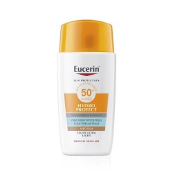 Eucerin Sun Hydroprotect Fluido Ultra Light SPF50+ Tono Medio, 50 ml