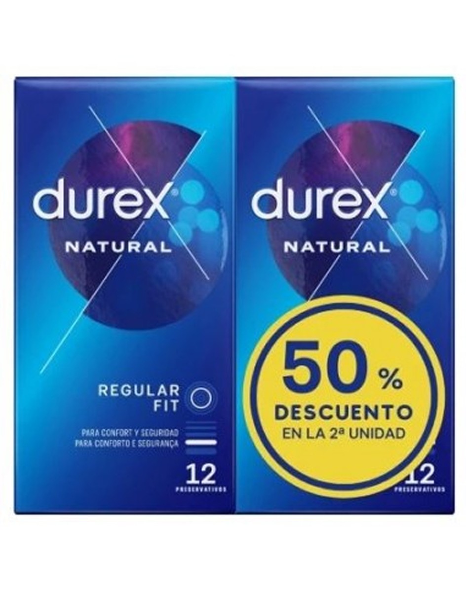 Durex Natural Plus, 2x12U