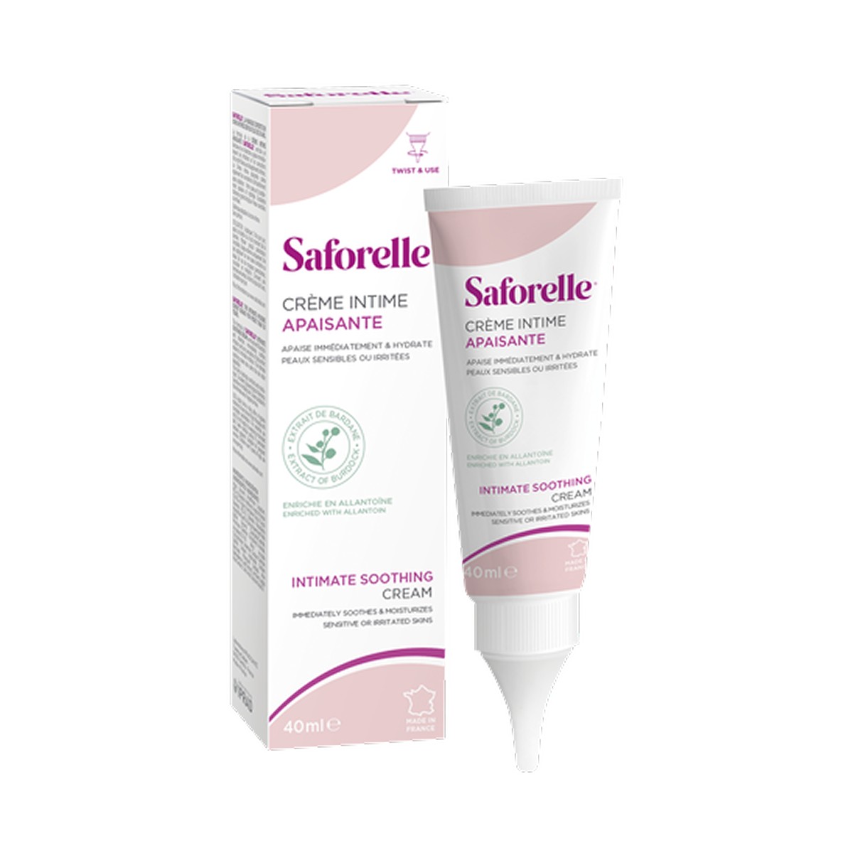 Saforelle Creme Íntimo Calmante, 40 ml