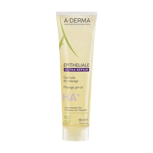 A-Derma Epitheliale A.H Massage gel-aceite, 100 ml