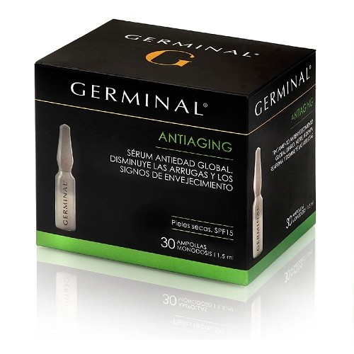 Germinal Deep Action Tratamento Anti-Envelhecimento para Pele Seca, 30 unidades.